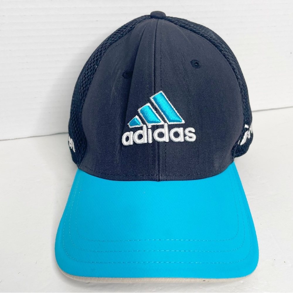 Adidas Taylor Made Adizero Black hat With Blue Bill Size L/XL
